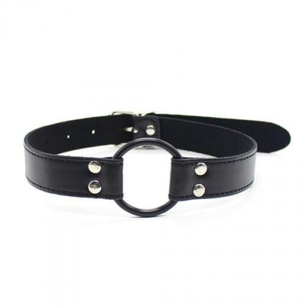 Knebel Toyz4lovers Easy Belt Ring - czarny pasek
