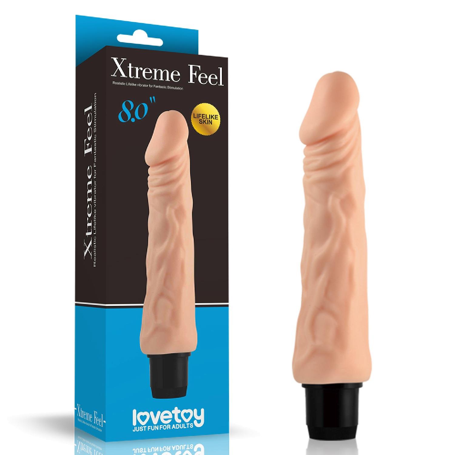 Masażer Lovetoy Xtreme Feel - realistyczna powierzchnia
