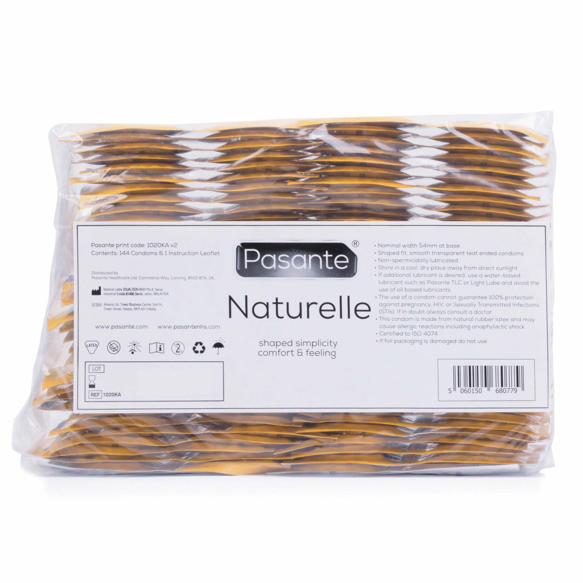 Prezerwatywy Pasante Naturelle - naturalne dopasowanie