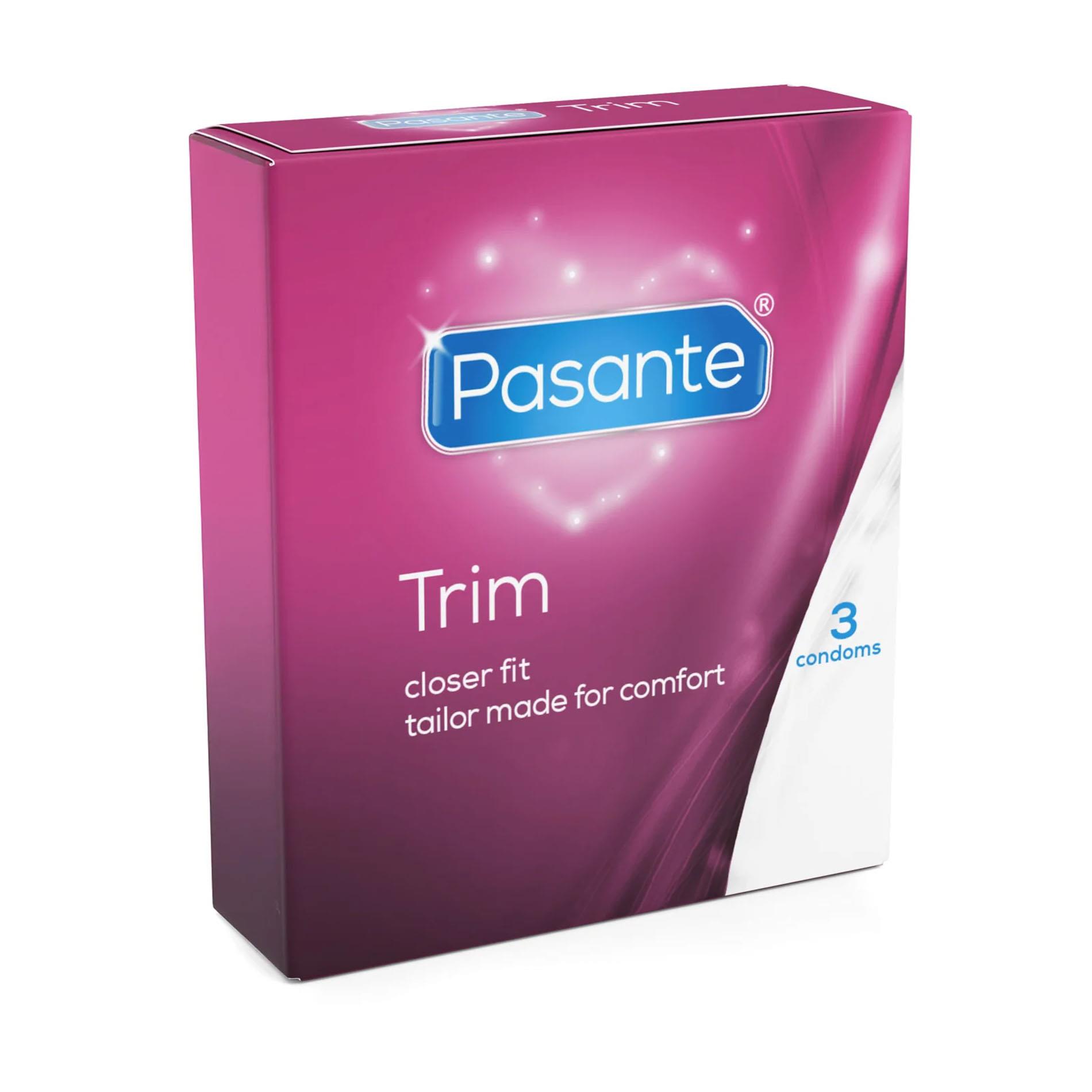 Prezerwatywy Pasante Trim - węższe dopasowanie