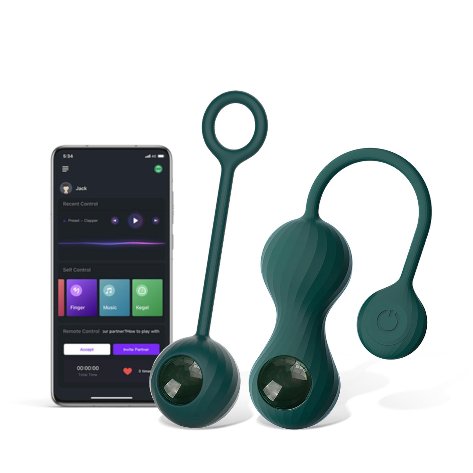Kulki gejszy Magic Motion Crystal Duo - zestaw ciężarków