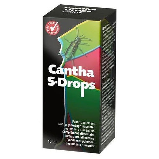 Suplement diety Cobeco Pharma Cantha Drops Strong - wspomaganie libido