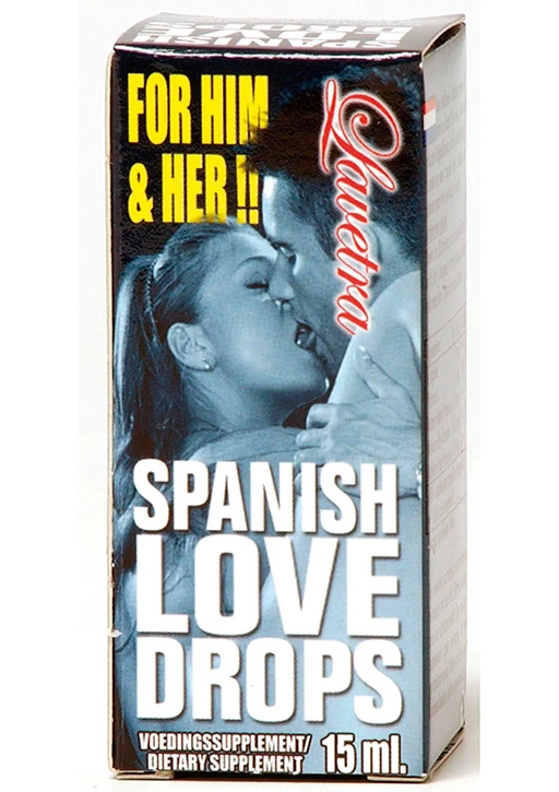 Krople rozgrzewające Cobeco Pharma Spanish Love Drops Lavetra 15 ml