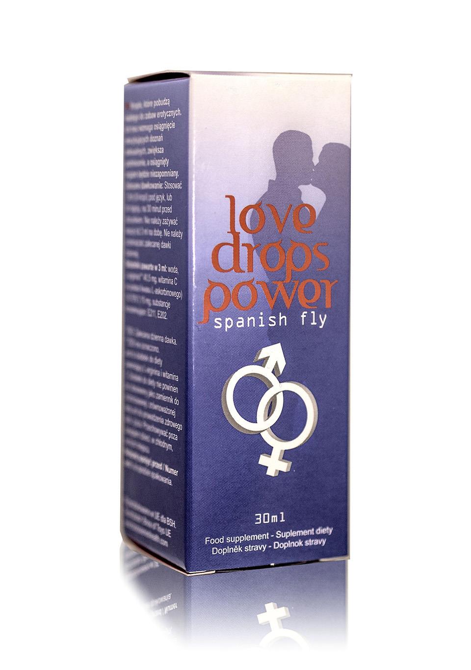 Suplement diety Boss Series Love Drops Power - rozgrzewający