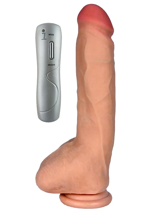 Wibrator realistyczny Boss Series Zeus LovecloneX 9" – 7 trybów