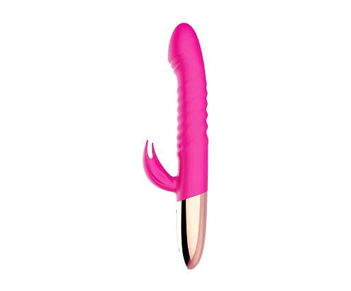 Wibrator króliczek Boss Series Rechargeable Thrusting - grzanie