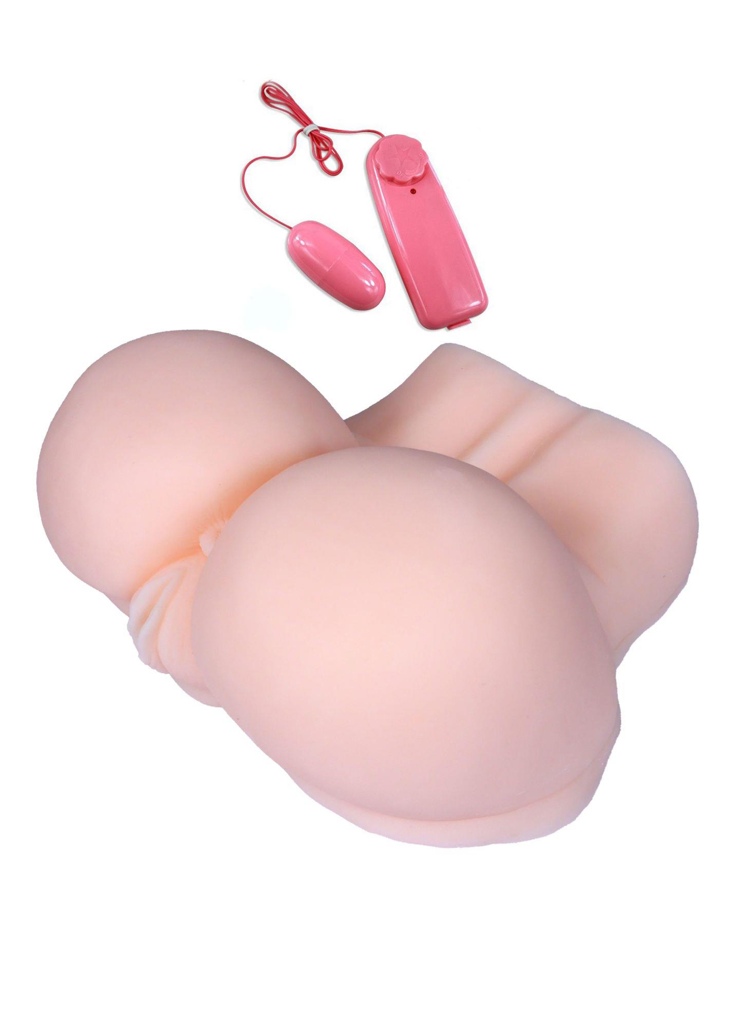 Masturbator Boss Series XXL z wibracjami - realistyczna replika