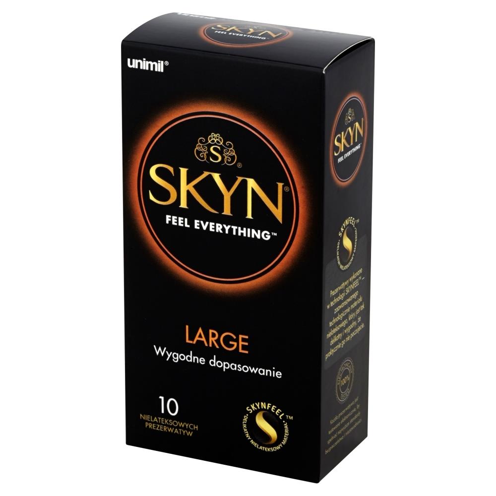 Prezerwatywy Skyn Large - wygodne dopasowanie