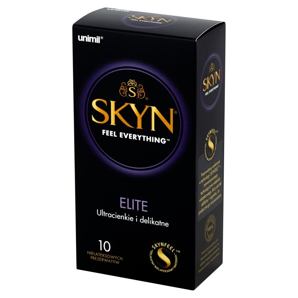 Prezerwatywy Skyn Elite 10 sztuk - ultracienkie i delikatne