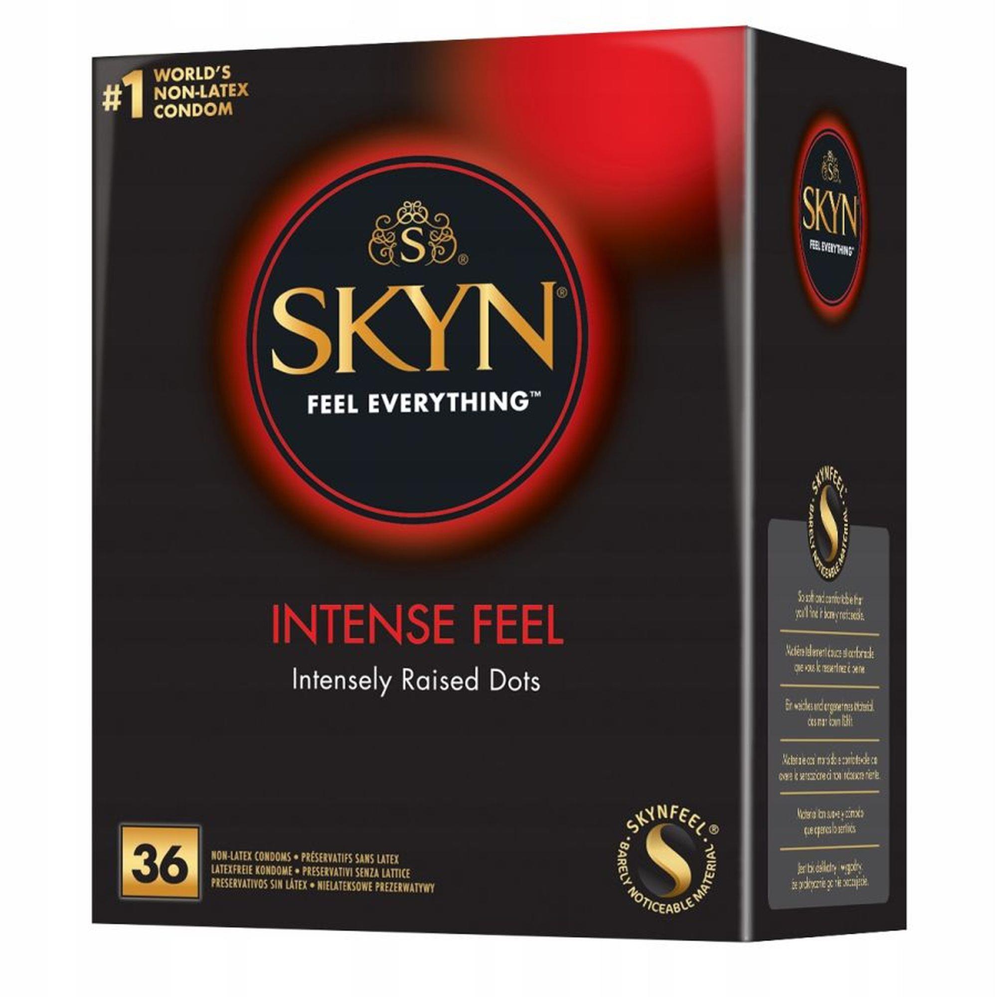 Prezerwatywy SKYN Feel Everything Intense nielateksowe 36 szt.