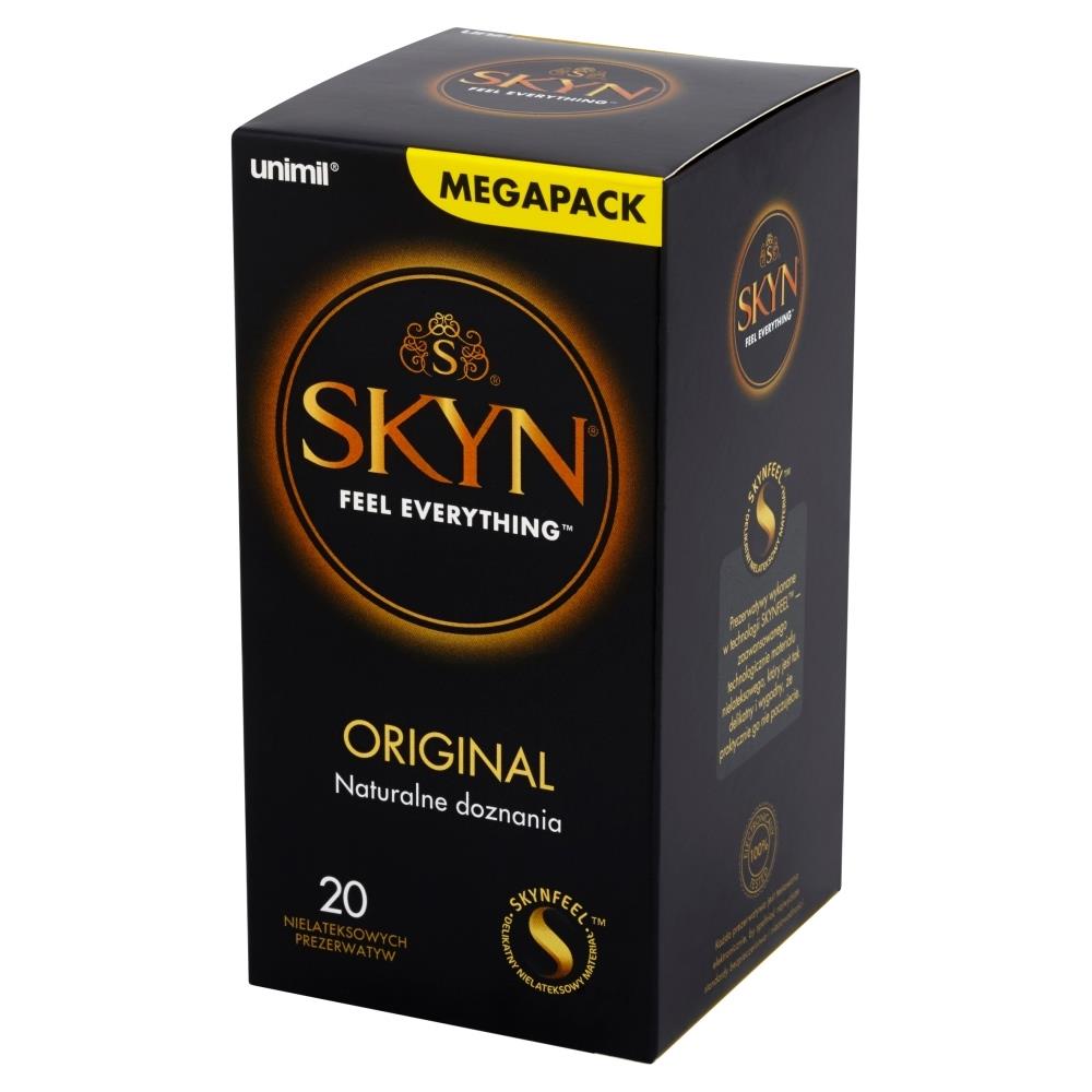 Prezerwatywy Skyn Original 20 sztuk - naturalne doznania