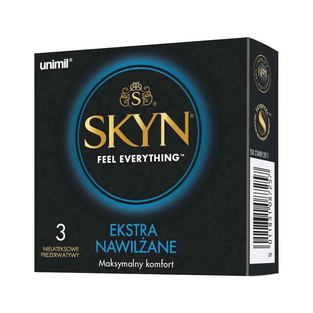 Prezerwatywy SKYN Elite Extra Lube - ultracienkie i nawilżane