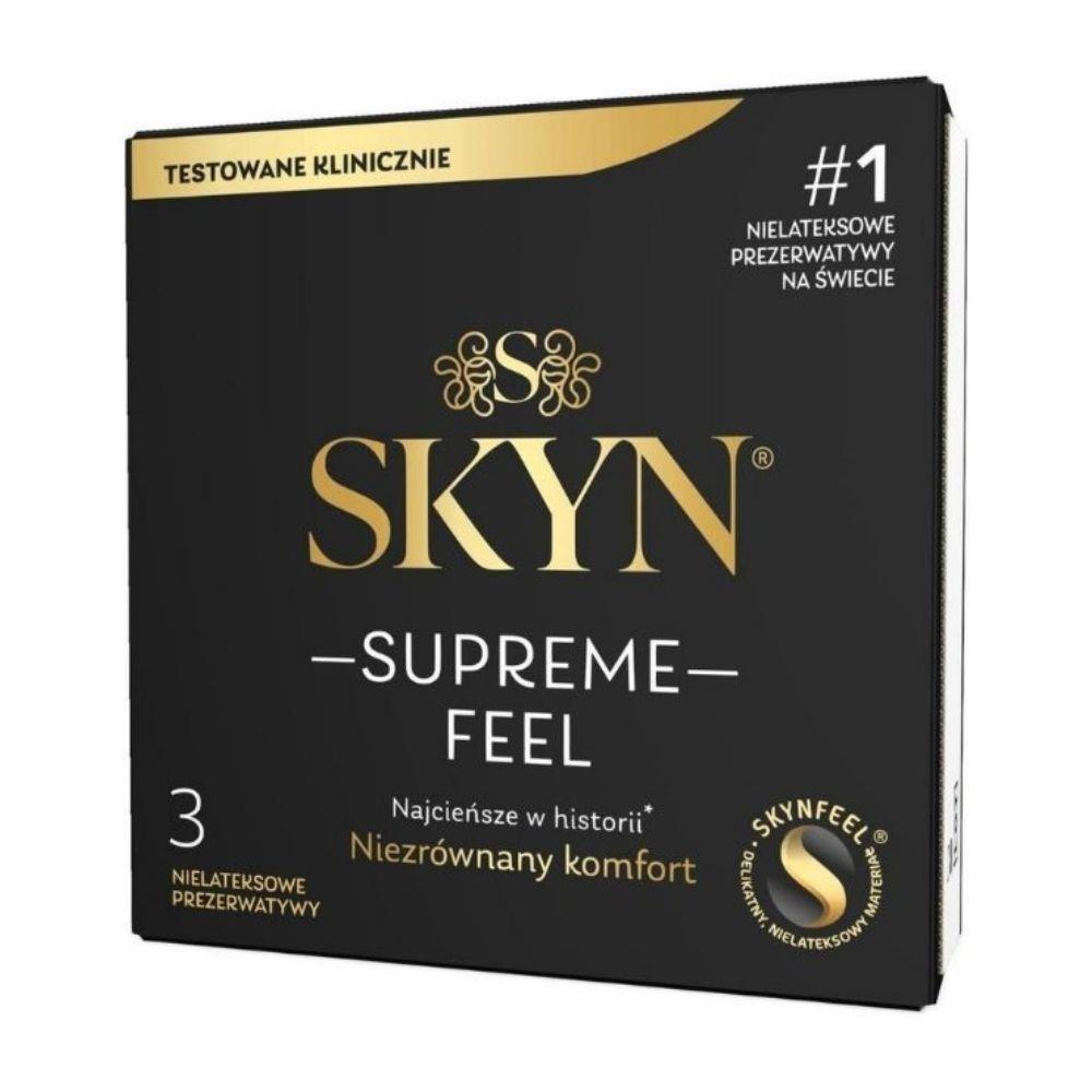 Prezerwatywy Skyn Supreme Feel - ultracienkie, nielateksowe