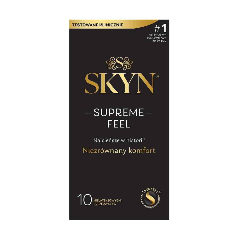 Prezerwatywy SKYN Supreme Feel - ultracienkie i naturalne
