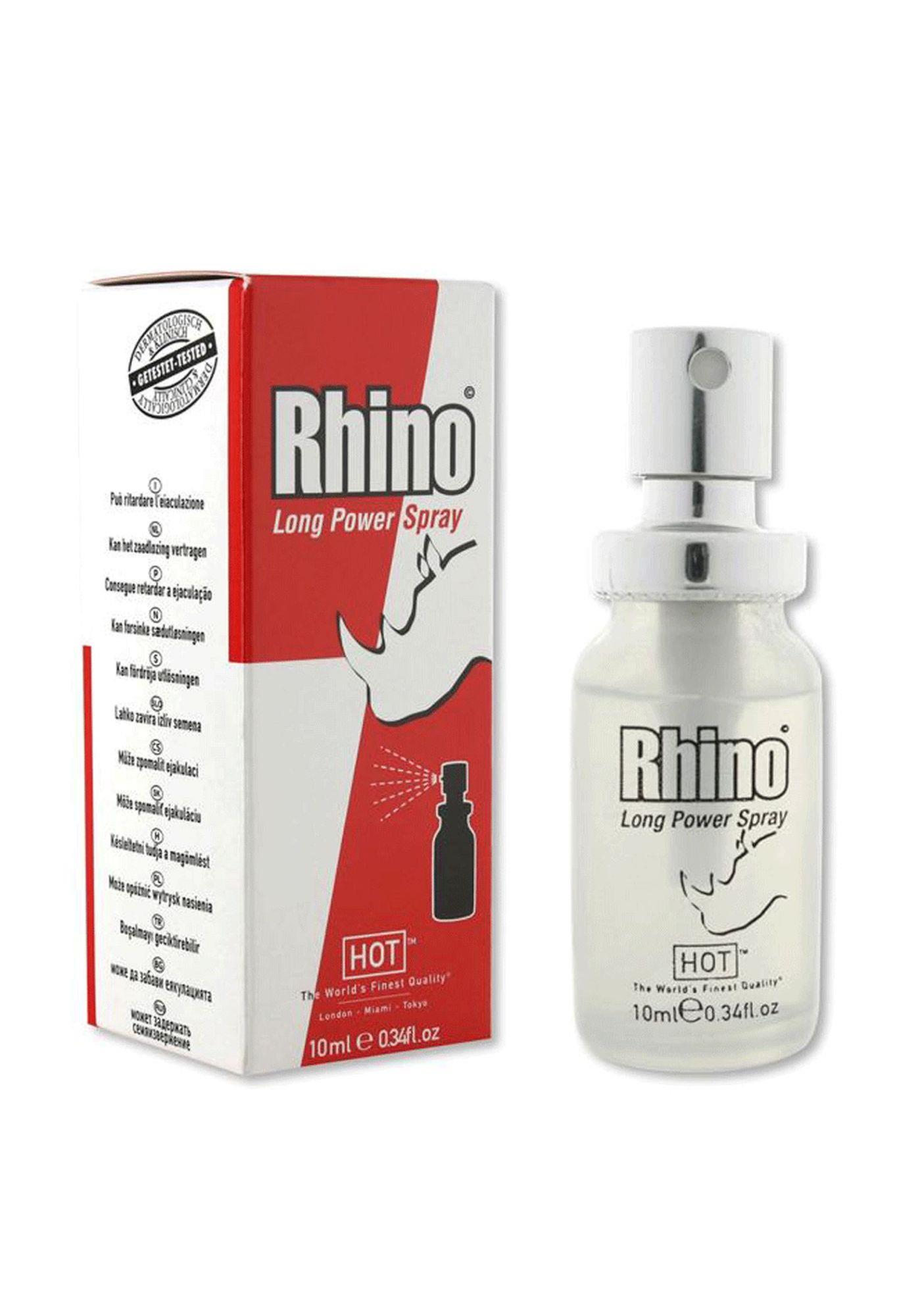Żel Hot Rhino Long Power Spray - przedłużający wytrysk