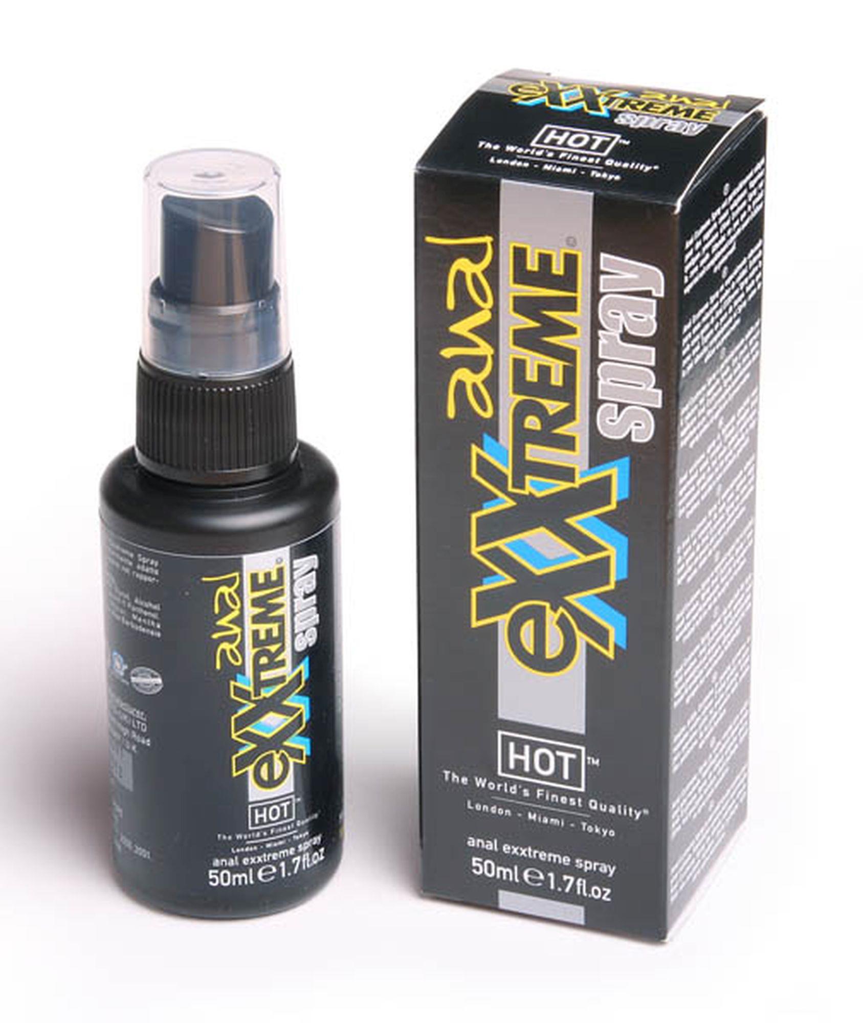 Żel Hot eXXtreme Anal Spray - nawilżający i znieczulający
