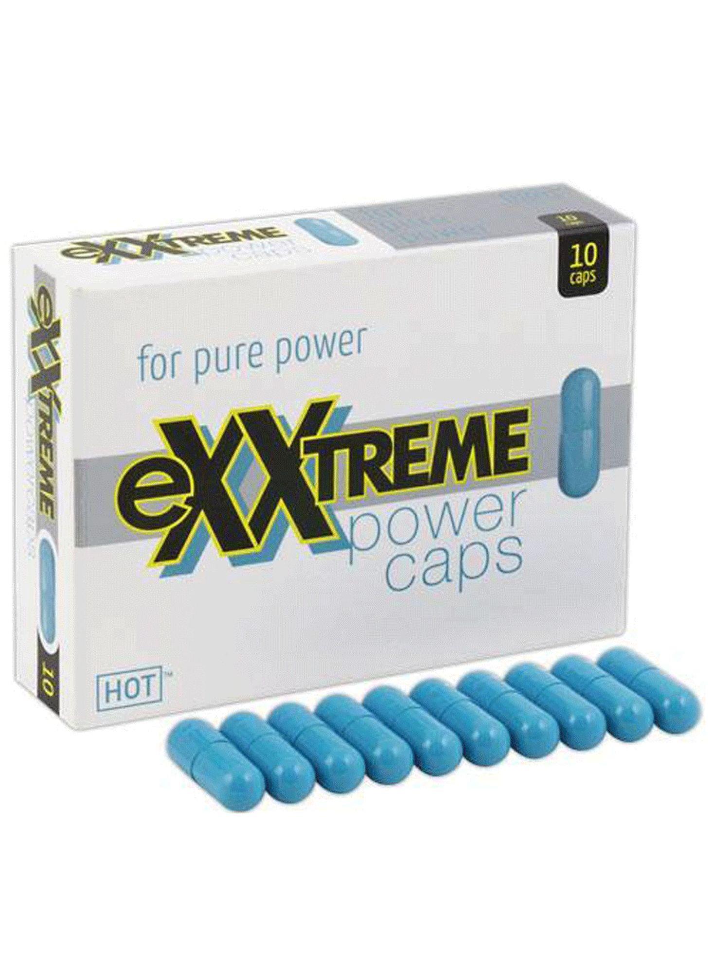 Suplement diety Hot eXXtreme power caps - naturalne wsparcie libido