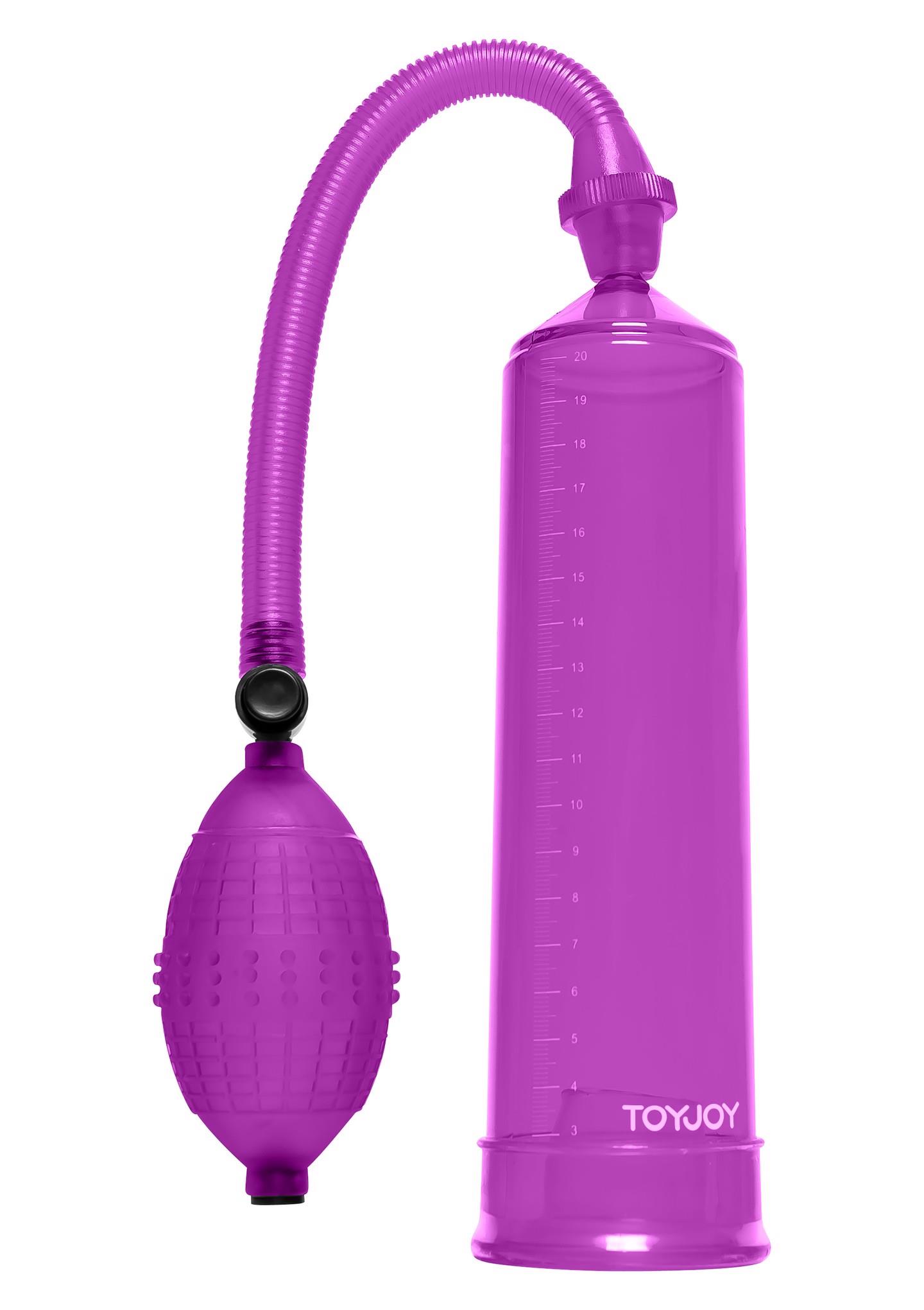 Pompka próżniowa ToyJoy Power Pump Purple - z zaworkiem
