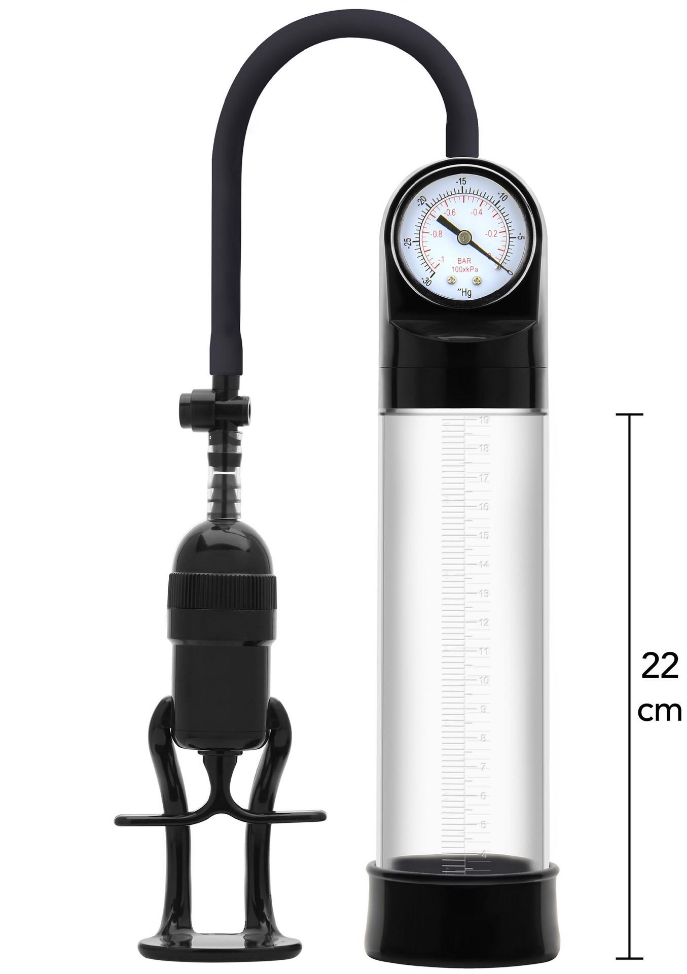 Pompka próżniowa Hidden Desire Pro Pressure - z manometrem