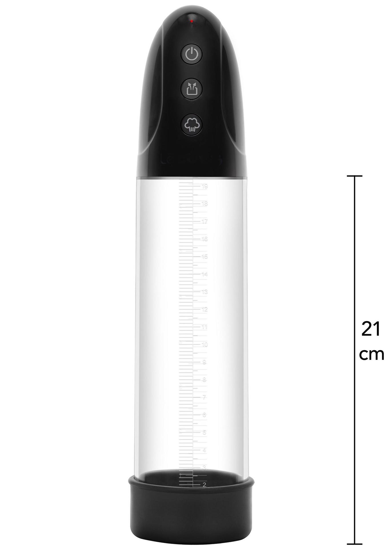 Pompka próżniowa Hidden Desire Auto Pump Black - silikon