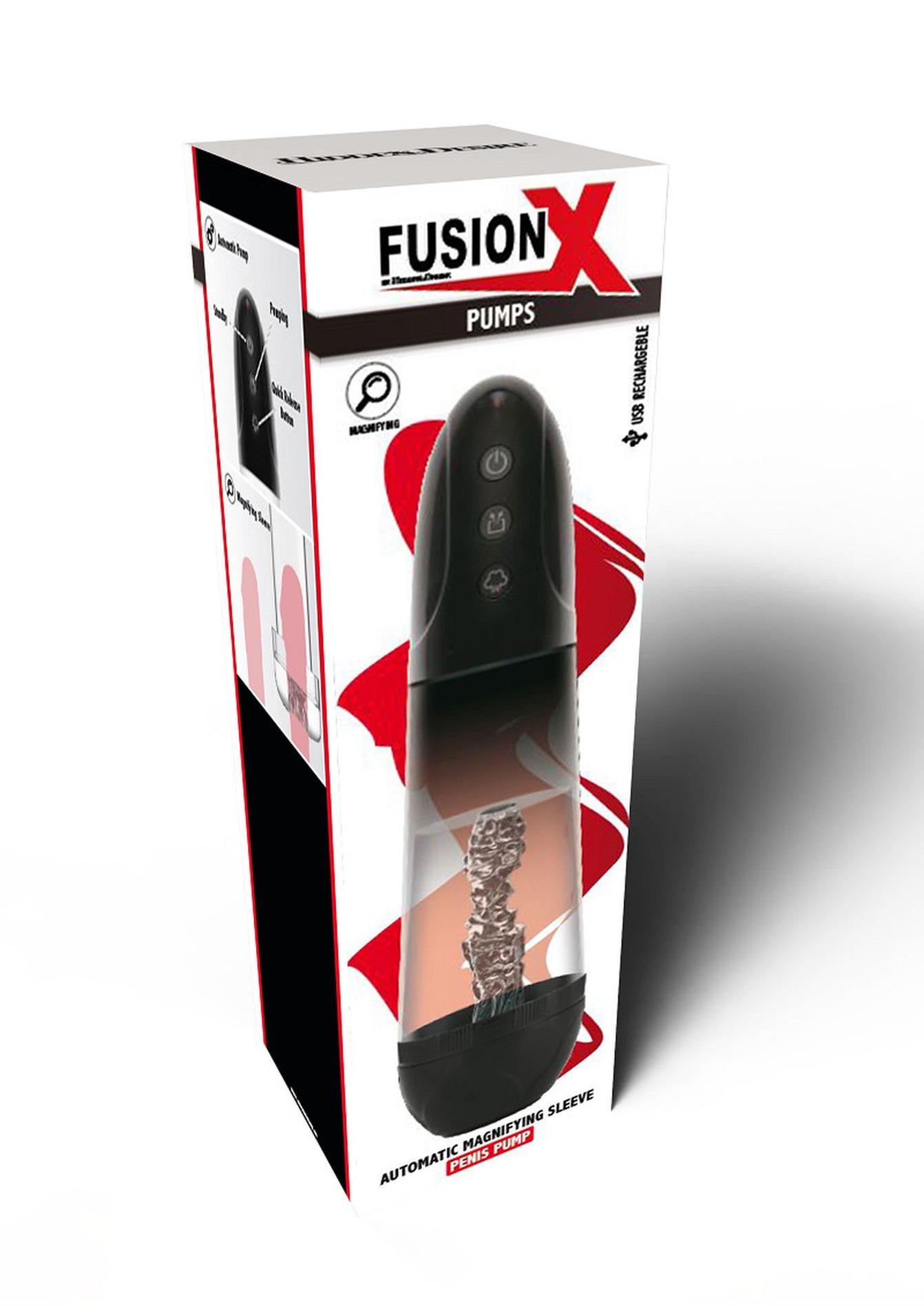Pompka z funkcją ssania Hidden Desire Fusion X - TPE