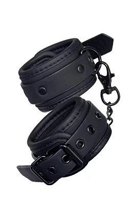 Kajdanki Dream Toys Blaze Handcuff Black - regulowane neopren