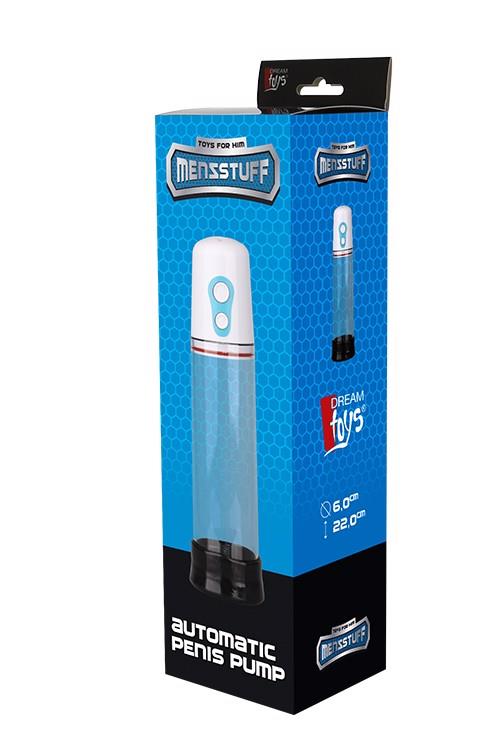 Pompka automatyczna Dream Toys MENZSTUFF - przezroczysta ABS