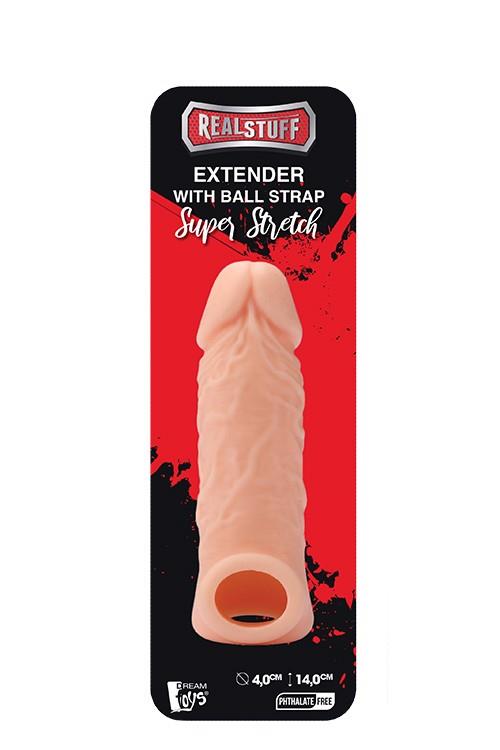 Nakładka Dream Toys RealStuff - silikonowa, teksturowana