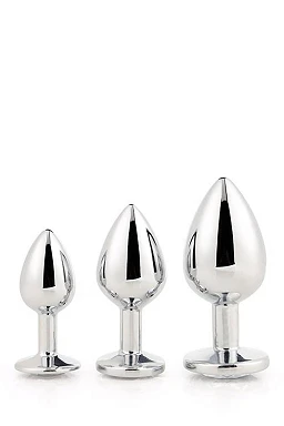 Korek analny Dream Toys Gleaming Love - zestaw 3 szt.
