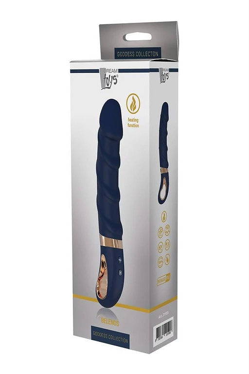 Wibrator Dream Toys Goddess Collection Belenos – prążkowany, z