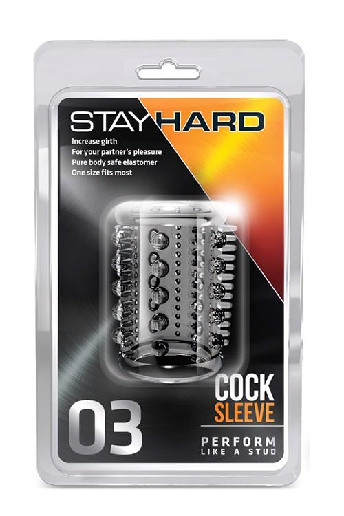 Nakładka Blush Stay Hard 03 - TPE, teksturowana