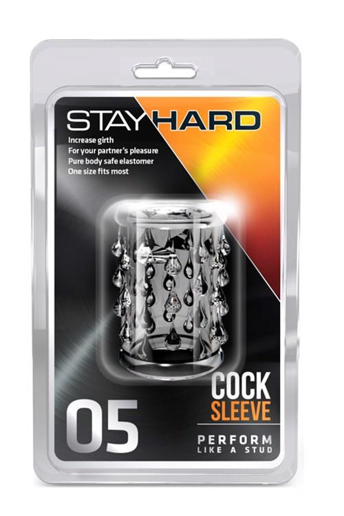 Nakładka Blush Stay Hard 05 - TPE, teksturowana