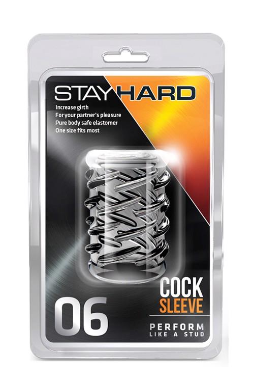 Nakładka Blush Stay Hard 06 - TPE, przezroczysta