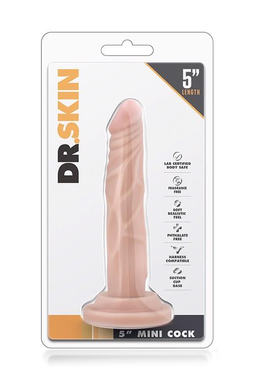 Stymulator Blush Dr. Skin - silikon PVC, z przyssawką