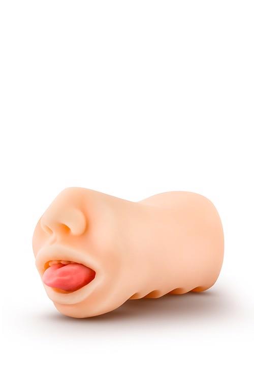 Sztuczna pochwa Blush Oral Anne - realistyczne doznania oralne