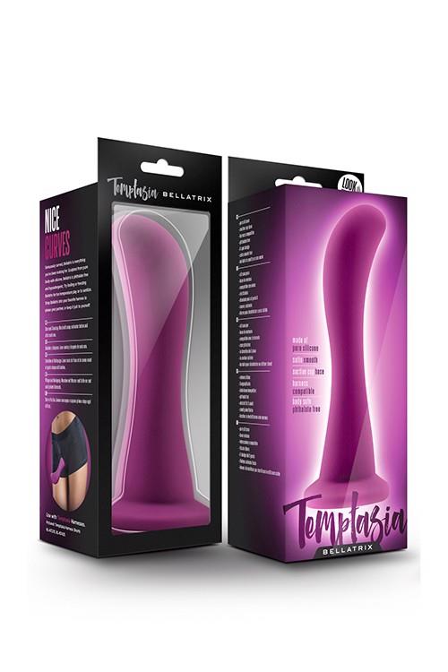 Stymulator Blush Bellatrix - silikon, z przyssawką
