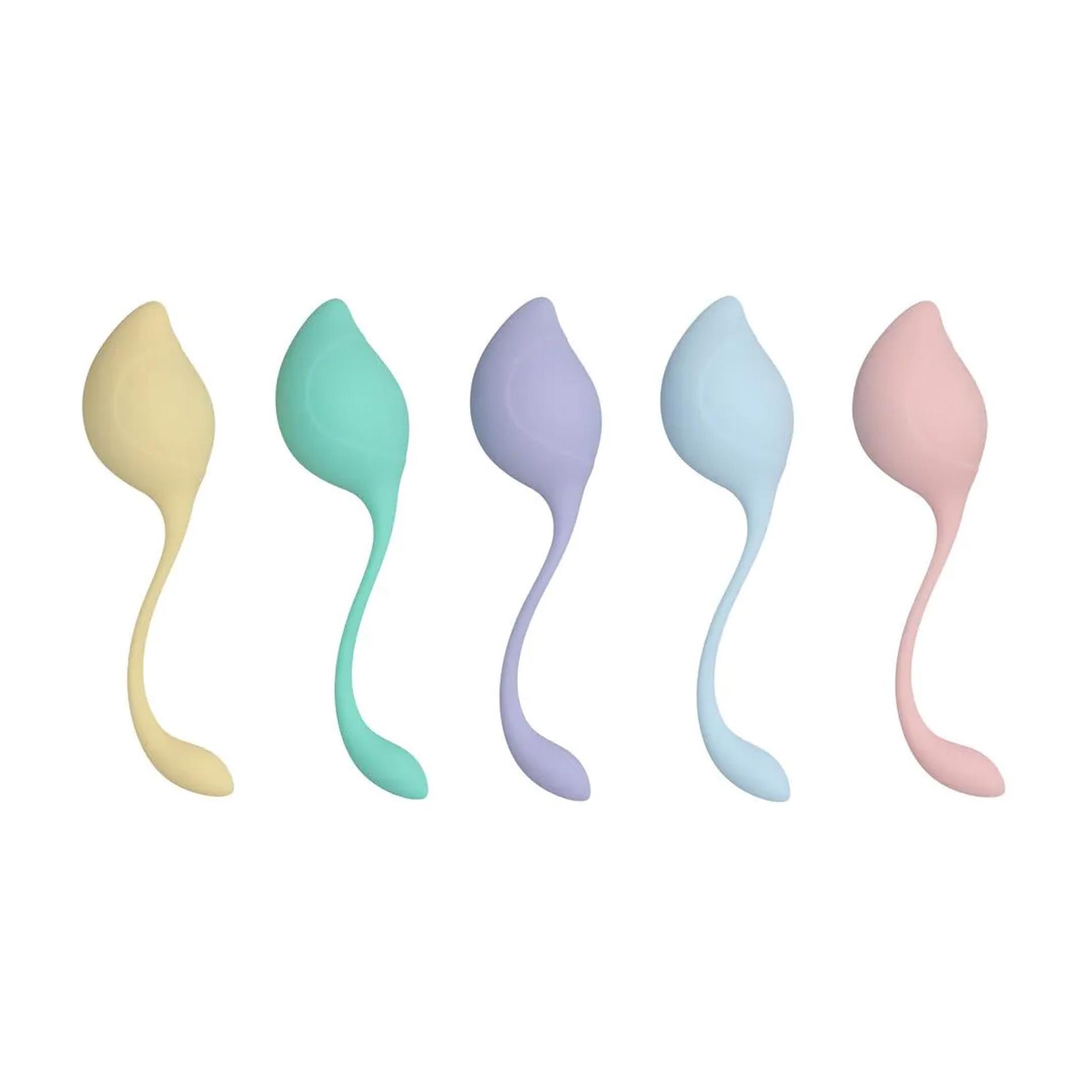 Zestaw kulek Loveline Pelvic Stem Kegel Kit - zestaw 5 szt.