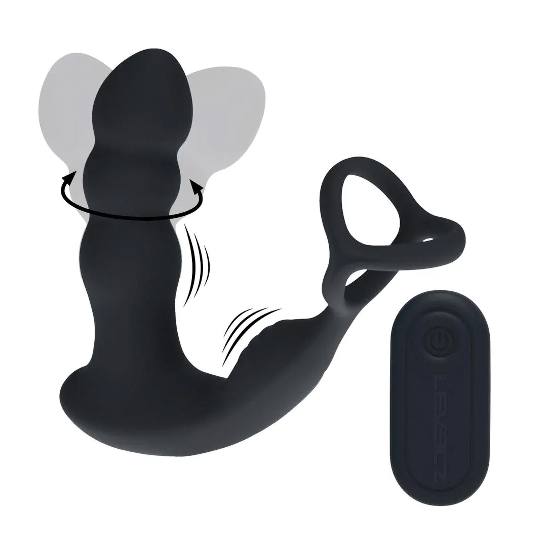 Masażer prostaty Levelz LVL03 - podwójne wibracje i rotacja