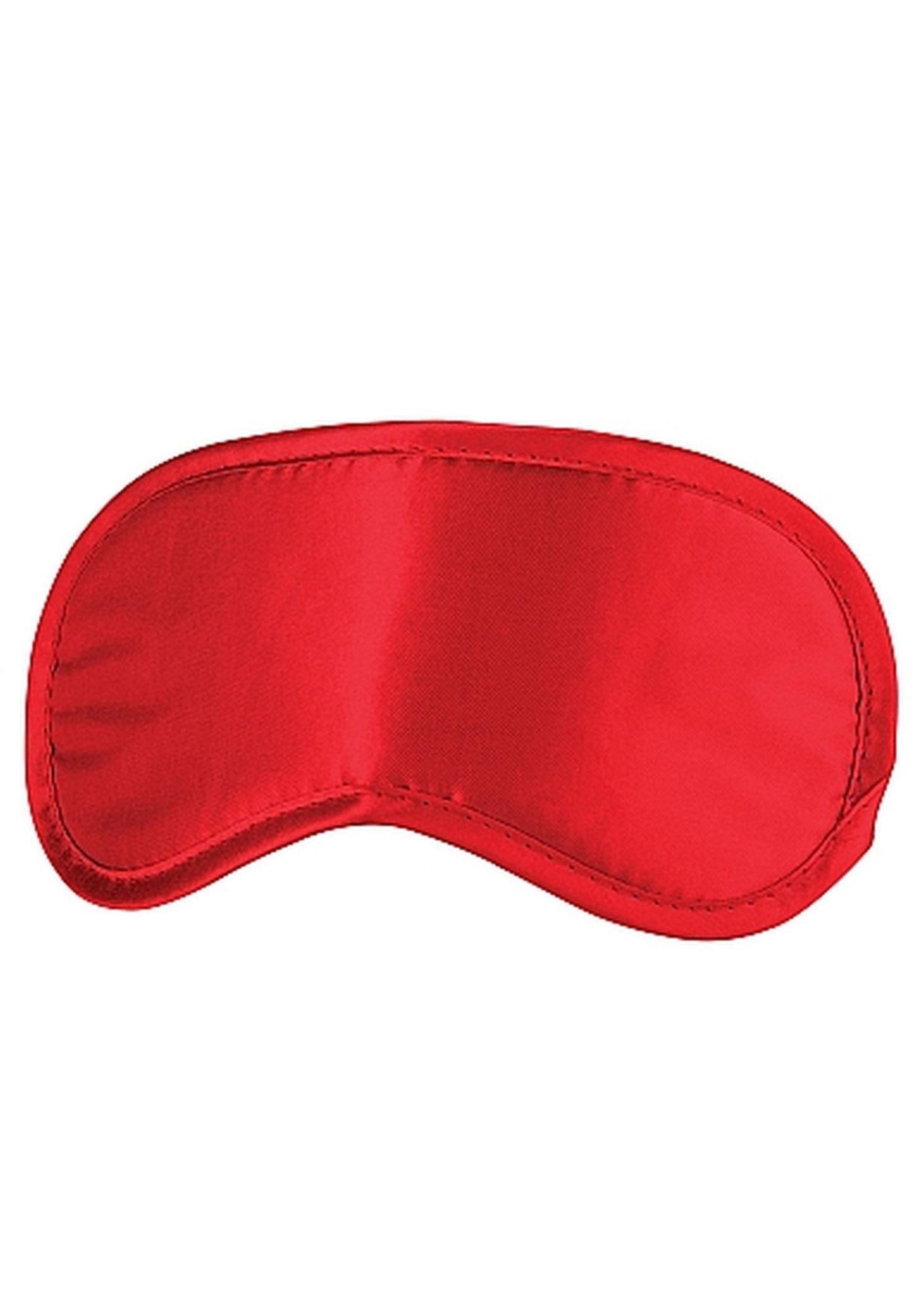 Maska Ouch! Soft Eyemask - miękka, czerwona