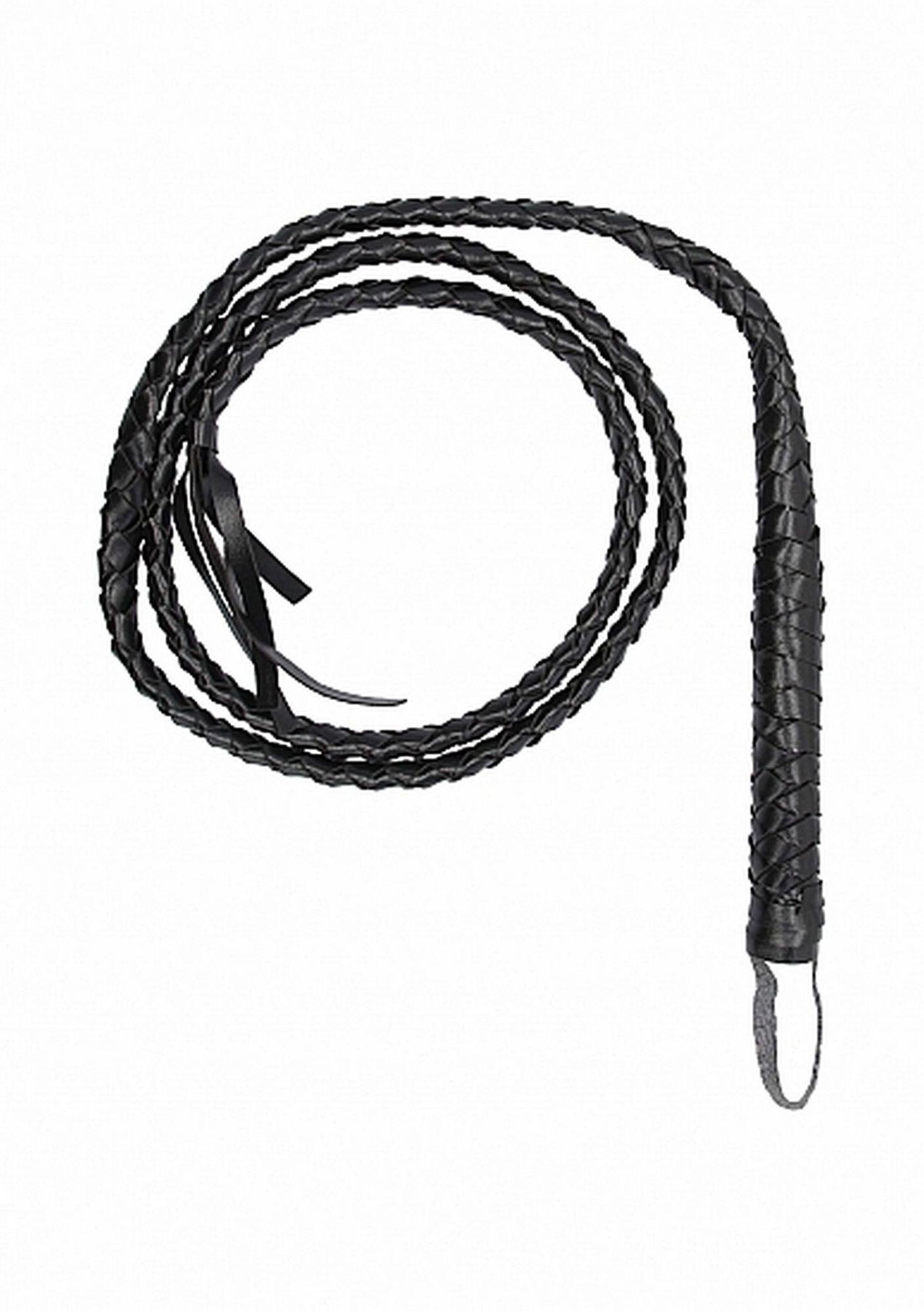Pejcz Ouch! Twisted Whip - pleciony bonded leather
