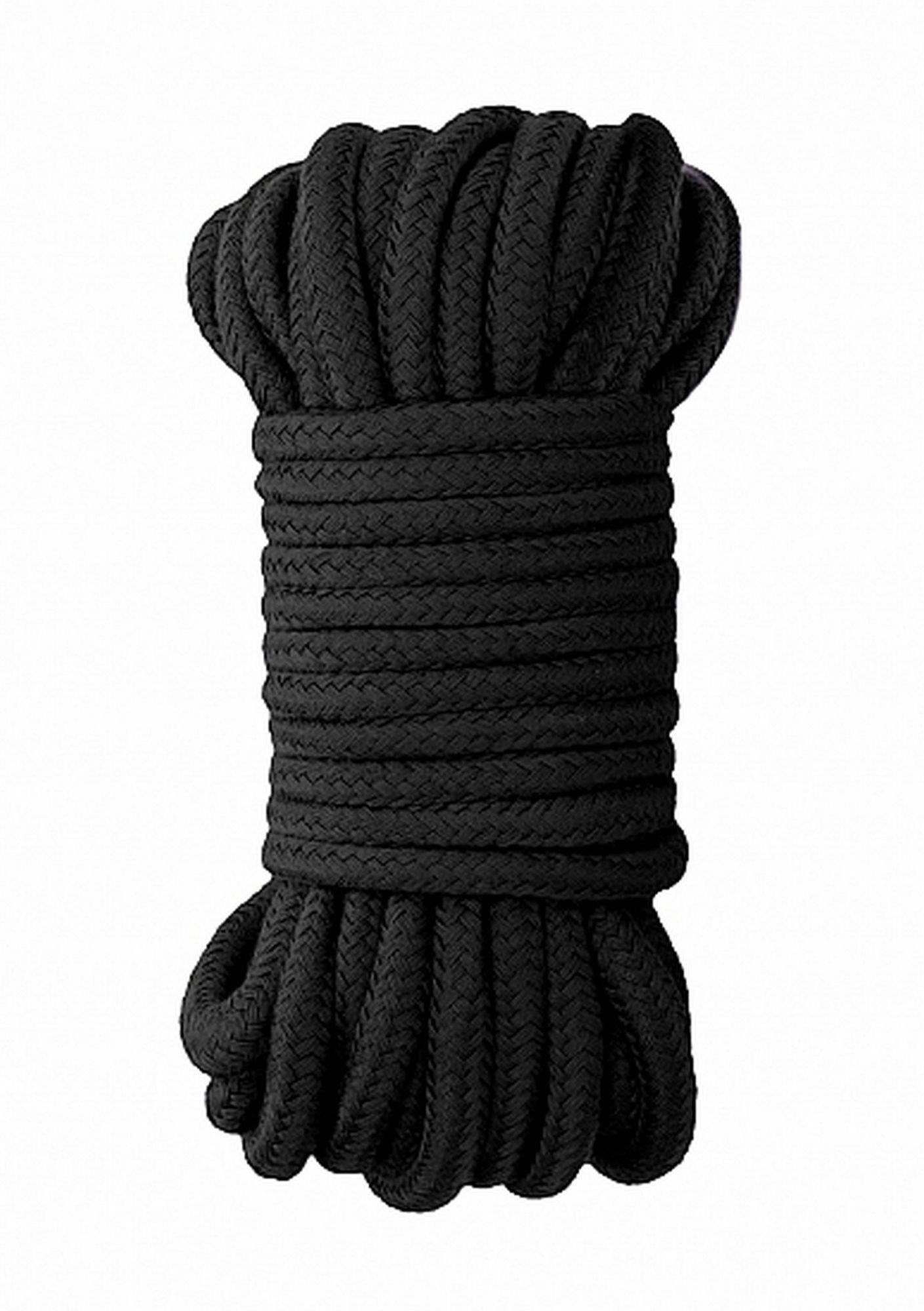 Lina do krępowania Ouch! Japanese Rope - 10 m czarna
