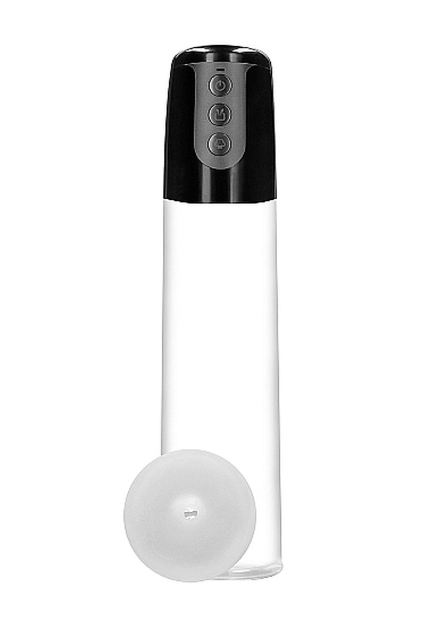 Pompka z funkcją ssania Pumped Automatic Cyber Pump - transparentna