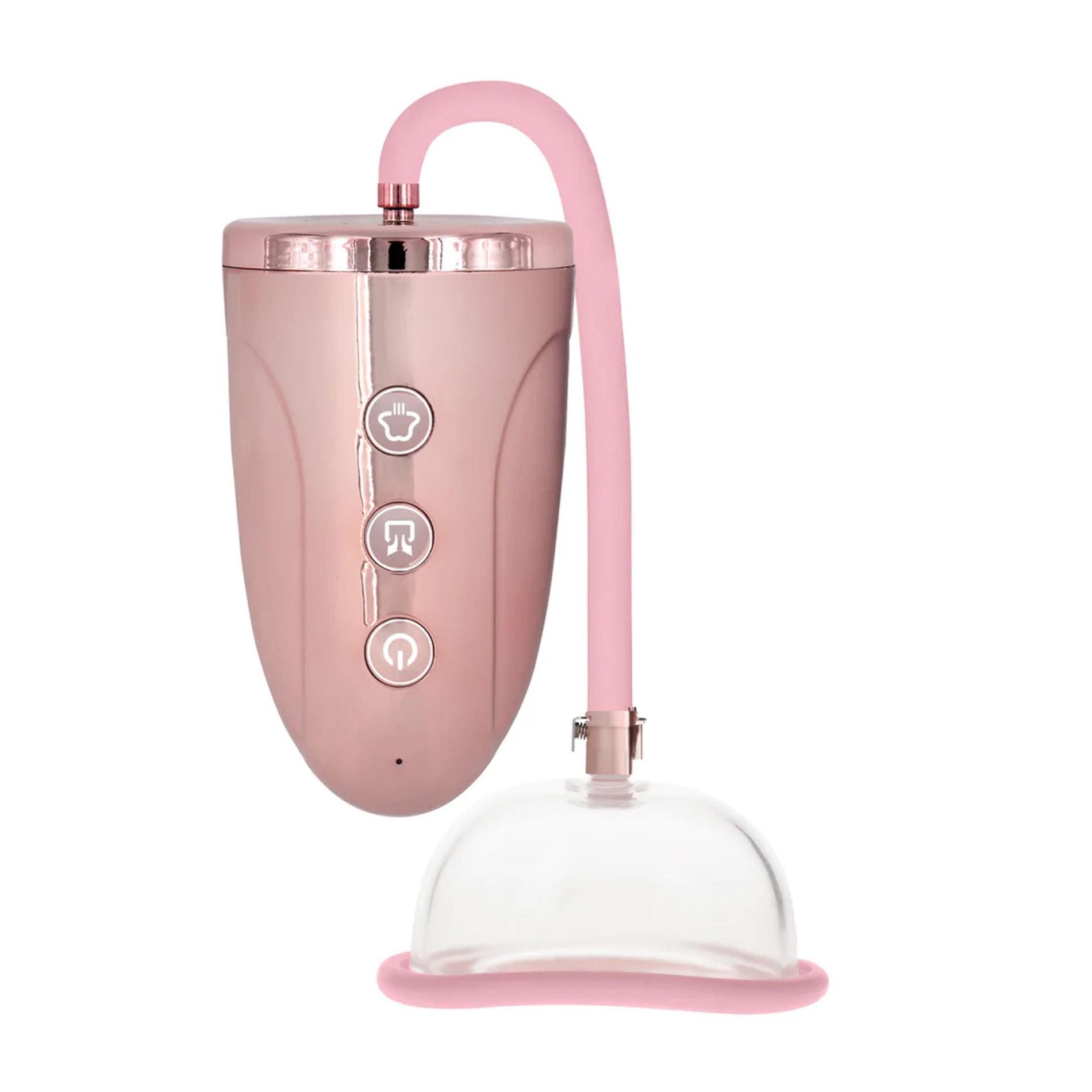 Pompka próżniowa Pumped Rechargeable - różowa obudowa