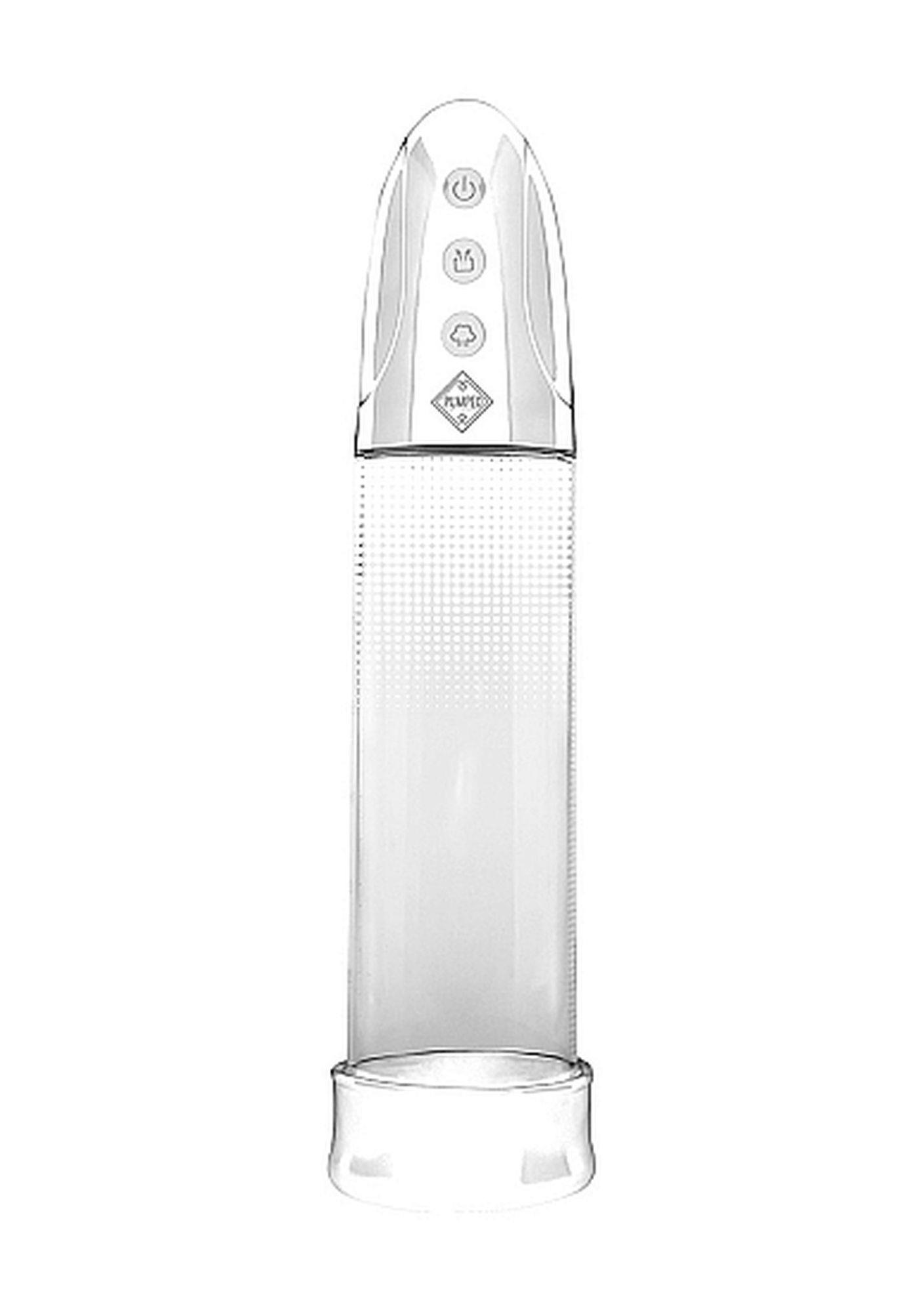 Pompka z funkcją ssania Pumped Boss Series - Transparent - USB