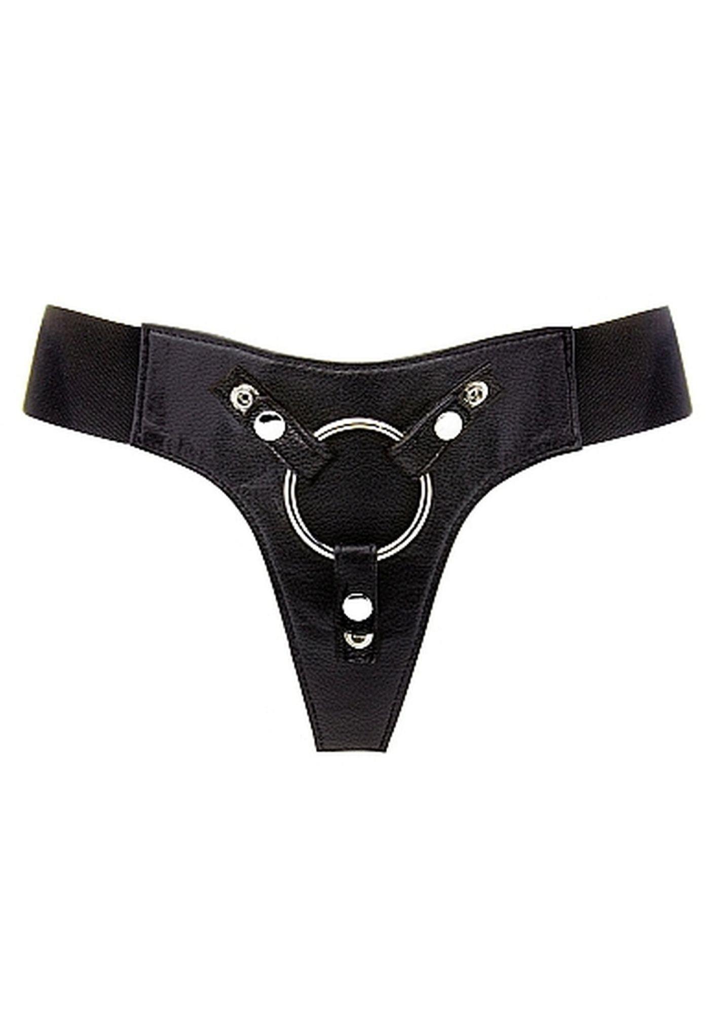 Uprząż RealRock Harness Deluxe - regulowana, skóra i elastyk