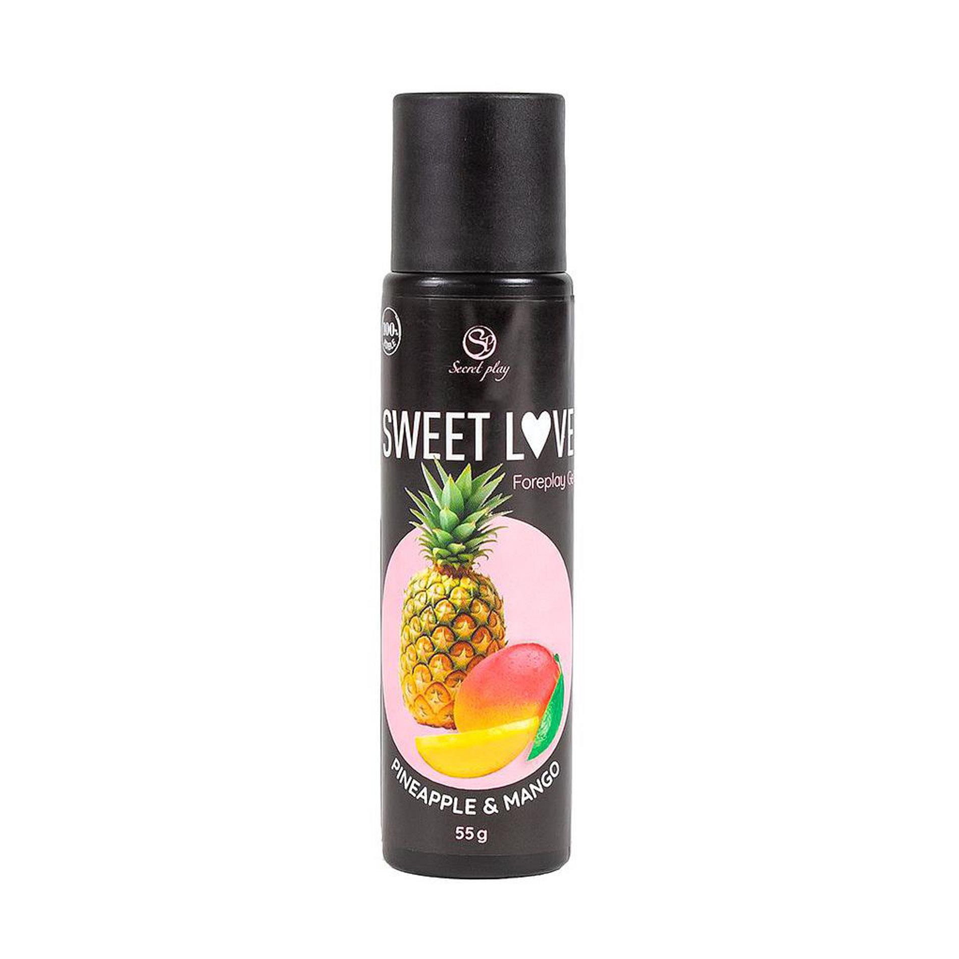 Żel smakowy Secret Play Mango & Pineapple - jadalny