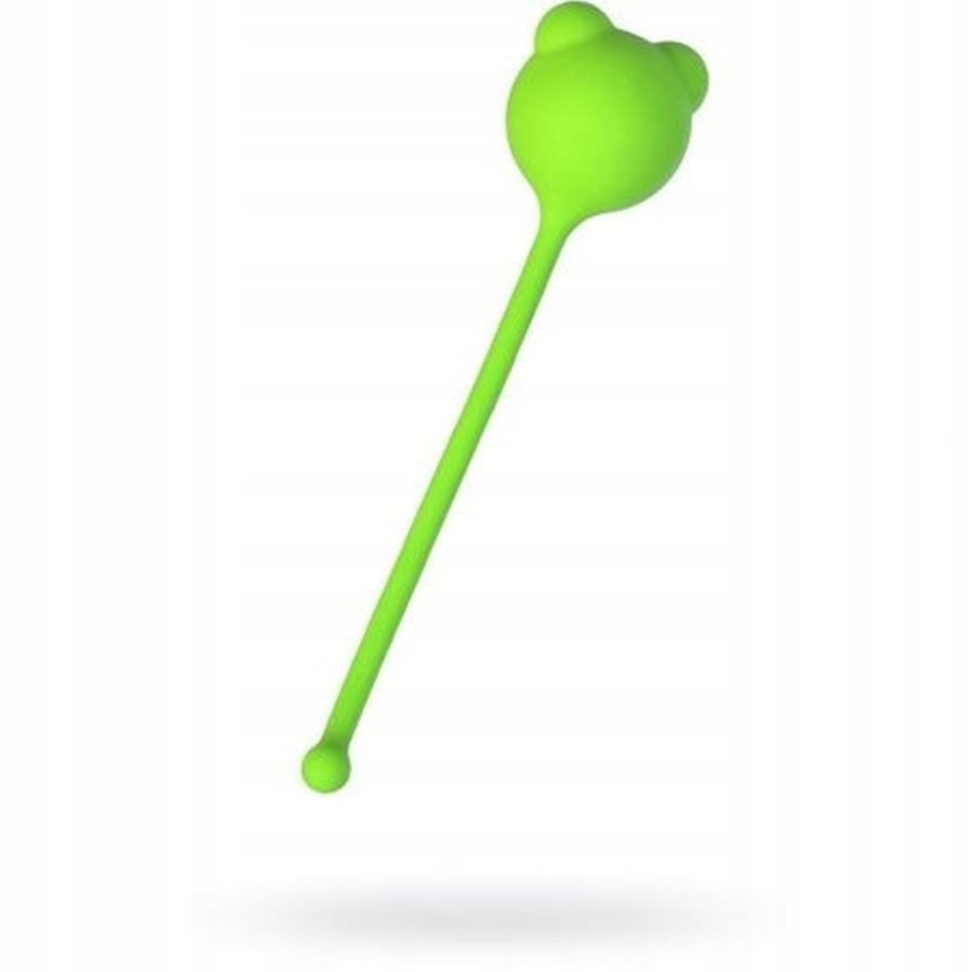 Kulki gejszy A-Toys Pleasure balls Green - silikon 1 szt.