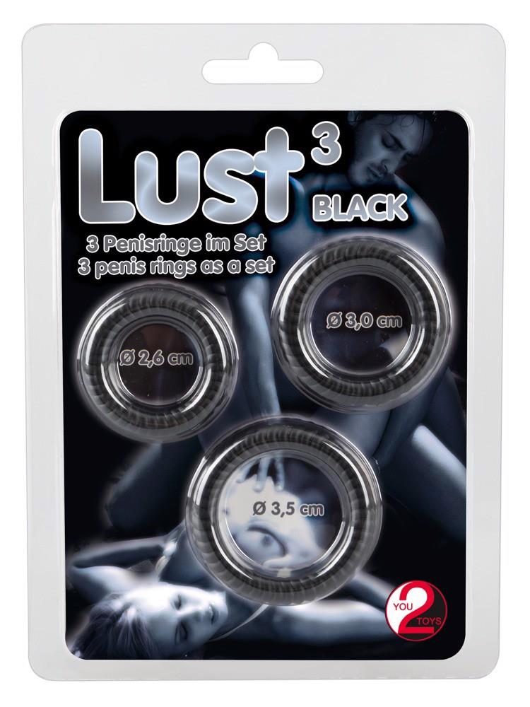 Pierścień erekcyjny You2Toys Lust 3 - silikon, rozciągliwy