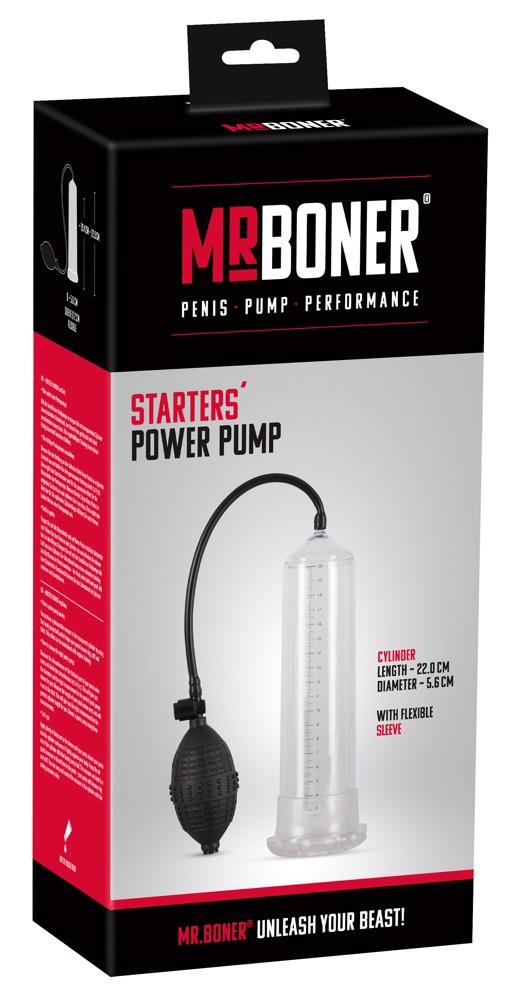 Pompka próżniowa Mister Boner Starters Power Pump - z miarką