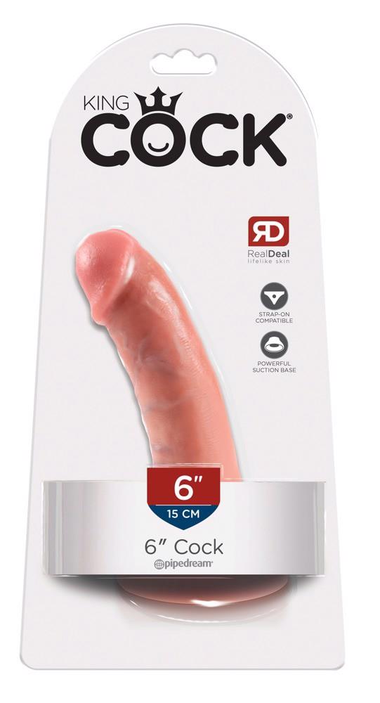 Stymulator King Cock 6 inch - z przyssawką